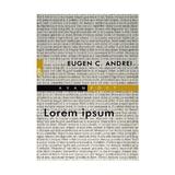 Lorem Ipsum - Eugen C. Andrei, editura Paralela 45