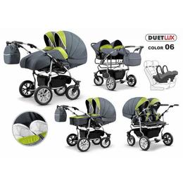 Carucior gemeni 3 in 1 Mikado Duet Lux D-06