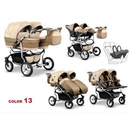 Carucior gemeni 3 in 1 mikado twin t-13 