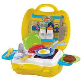 Set de joaca Playgo, Set de gatit pentru copii cu 22 piese