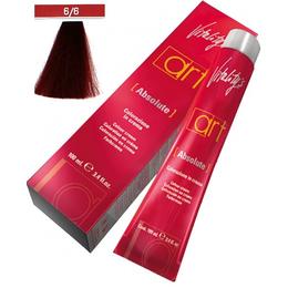 Vopsea crema permanenta - vitality's art absolute colour cream, nuanta 6/6 dark reddish blonde, 100ml