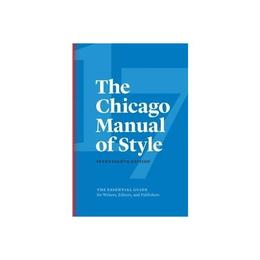 Chicago Manual of Style, editura University Of Chicago Press