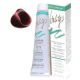 Crema Coloranta Permanenta - Vitality's Linea Capillare Dye Cream, nuanta 6/45 Deep Dark Red, 100ml