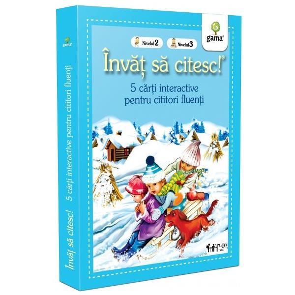 Pachet Invat sa citesc pentru cititori fluenti. Vol.3, editura Gama