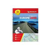 Europe 2019 - Tourist and Motoring Atlas (A4-Spirale), editura Michelin