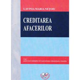 Creditarea afacerilor - Lavinia Maria Netoiu, editura Universitaria Craiova