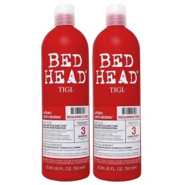Pachet pentru Par Fragil - TIGI Bed Head Urban Antidotes Resurrection 750 ml