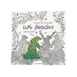 Lumi fanstastice - Carte de colorat - Angelika Stubner, editura Litera
