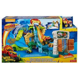 Set pista de joaca Fisher-Price, Blaze, Cascada din jungla