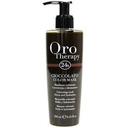 Masca coloranta - fanola oro therapy cioccolato color mask, ciocolatiu, 250ml