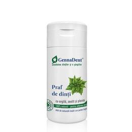 Praf de dinți 100% natural cu argilă, plante și zeolit GennaDent 75g