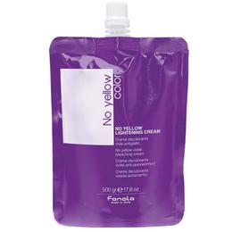 Crema decoloranta anti-ingalbenire - fanola no yellow lightening cream, 500g