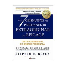 2cd cele 7 obisnuinte ale persoanelor extraordinar de eficace - stephen r. covey, editura act si politon