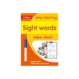 Sight Words Age 3-5 Wipe Clean Activity Book - , editura Penguin Group