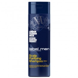 Sampon barbatesc pentru par gras - label.men scalp purifying shampoo 250 ml