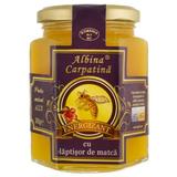 Energizant Miere cu Laptisor de Matca Albina Carpatina, Apicola Pastoral Georgescu, 360g