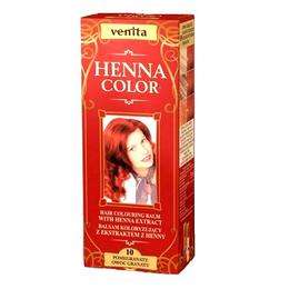 Balsam Colorant cu Extract de Henna Henna Sonia, Nr.10 Rosu Rodie 75 ml