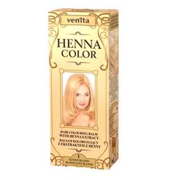Balsam colorant cu extract de henna henna sonia, nr.1 blond auriu 75 ml