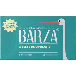 Test de ovulatie Barza, 3 buc + Test de sarcina gratis
