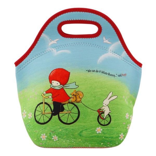 Geanta pentru pranz Poppi Love - Cycling, 30 x 28 x 16 cm