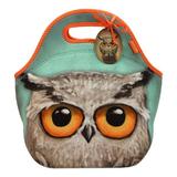 Geanta pentru pranz Santoro - Book Owl, 30 x 28 x 16 cm