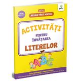 Activitati pentru invatarea literelor 3-4 ani, editura Gama