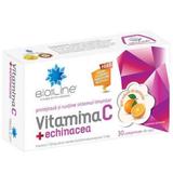 Vitamina C Echinaceea Helcor, 30 capsule
