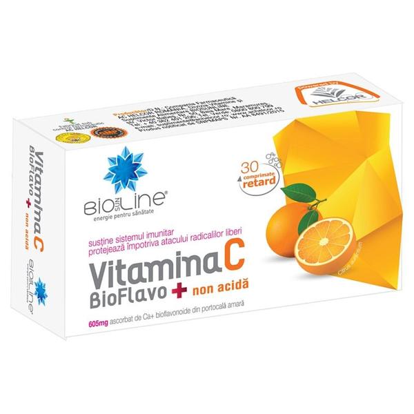 Vitamina C Bioflavo Helcor, 30 capsule