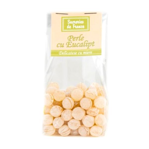Bomboane cu Miere si Eucalipt Apidava, 100g