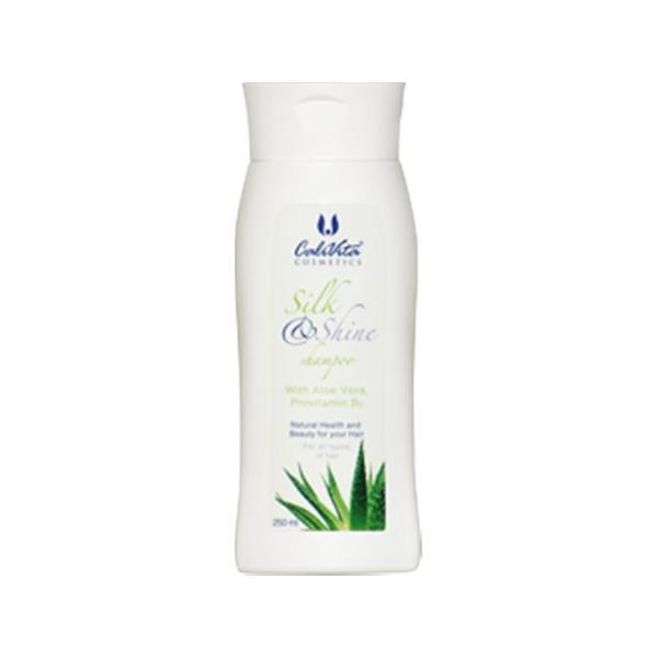 Şampon cu Aloe vera – Silk & Shine Shampoo 250 ml CaliVita imagine noua