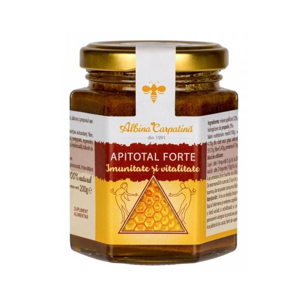 Apitotal Forte Imunitate si Vitalitate Albina Carpatina, Apicola Pastoral Georgescu, 200g