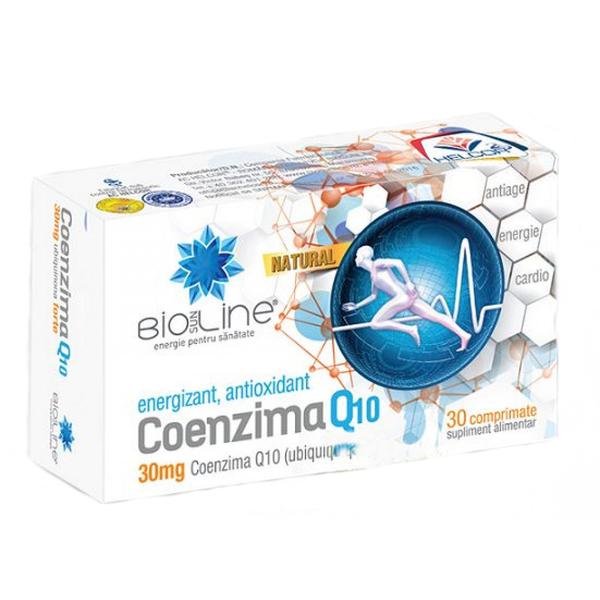 Coenzima Q10 30MG Helcor, 30 comprimate