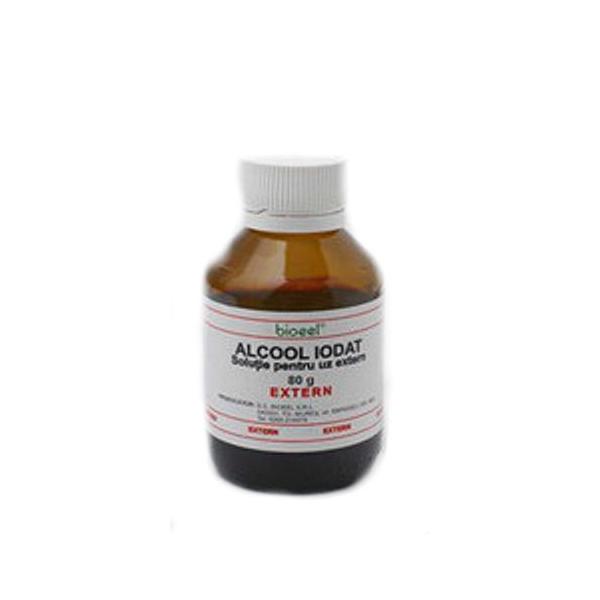 Alcool iodat bioeel, 80g