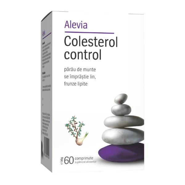 Colesterol Control Alevia, 60 comprimate