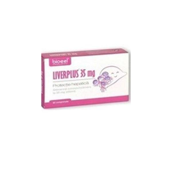 Liverplus Protectie Hepatica Bioeel, 35mg, 80 comprimate