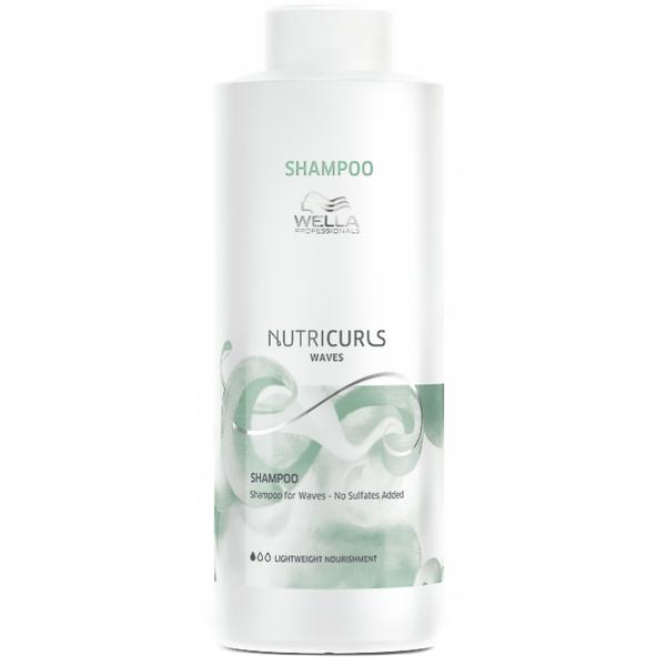 Sampon pentru Par Ondulat – Wella Professionals Nutricurls Shampoo for Waves, 1000ml esteto.ro imagine noua