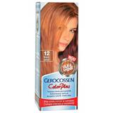 Vopsea de Par Silk&Shine Gerocossen Color Plus, nuanta 12 Blond Coniac, 50 g