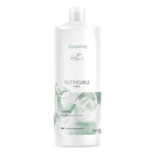 Sampon Micelar pentru Par Cret - Wella Professionals Nutricurls Micellar Shampoo for Curls, 1000ml