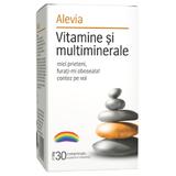 Vitamine si Multiminerale Alevia, 30 comprimate