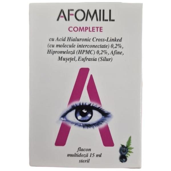 Picaturi Oculare - Afomill Complete, 15 ml
