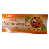 Vitamina C Portocale100mg Bioeel, 20 comprimate