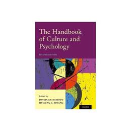 Handbook of Culture and Psychology - David Matsumoto, editura Vintage