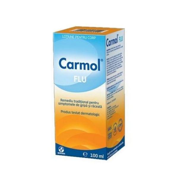 Carmol lotiune frectie biofarm, 100 ml
