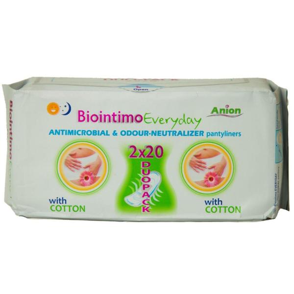 Absorbante Zilnice Everyday Biointimo, 40 buc