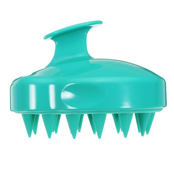 Perie verde pentru curatarea scalpului, Beyoutiful, din silicon, recomandata tuturor inclusiv copiilor,curatare delicata, maseaza, elimina eficient excesul de sebum, fara baterii, rezistenta la apa