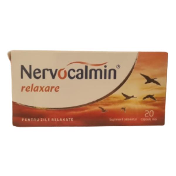 Nervocalmin Relaxare Biofarm, 20 capsule