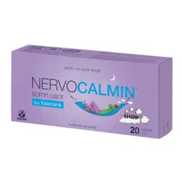 Nervocalmin Somn Usor cu Valeriana Biofarm, 20 capsule