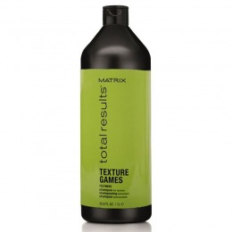 Sampon pentru textura - matrix total results texture games shampoo 1000 ml
