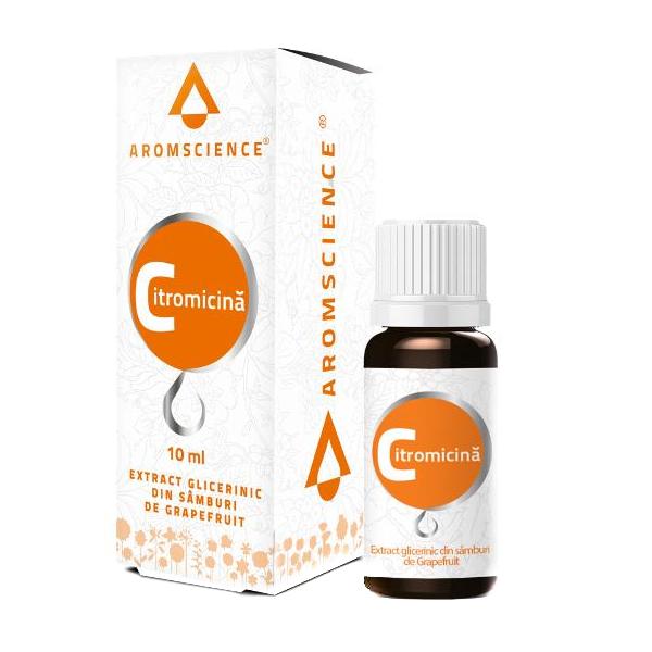 Citromicina Extract Glicerinic din Samburi de Grapefruit Bionovativ, 10ml