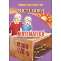 Matematica - Clasa 7 - Exercitii si probleme - Gheorghe Adalbert Schneider, editura Hyperion